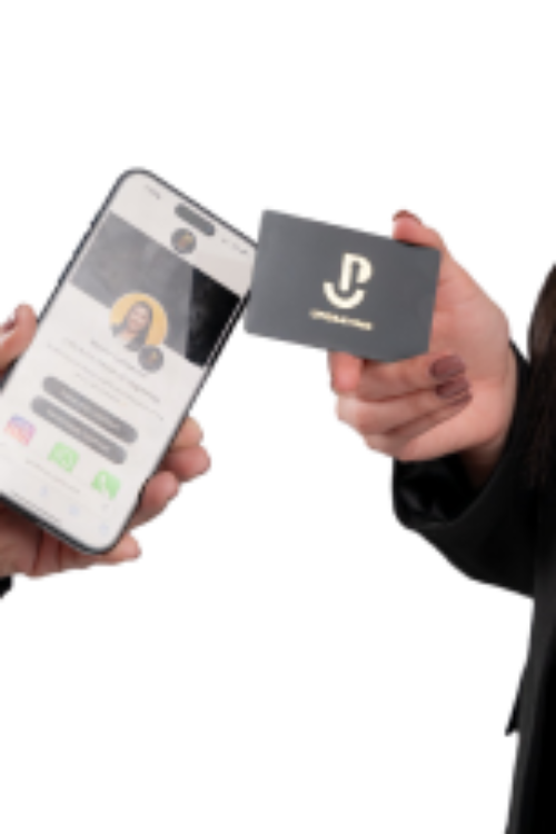 כרטיס ביקור דיגיטלי חכם פלסטיק